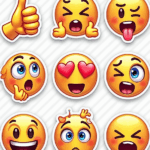 Reaction Icons - Sticker Sheet v3